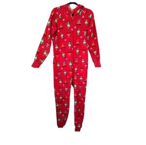 Christmas Adult Onesie With Hoodie Size S
